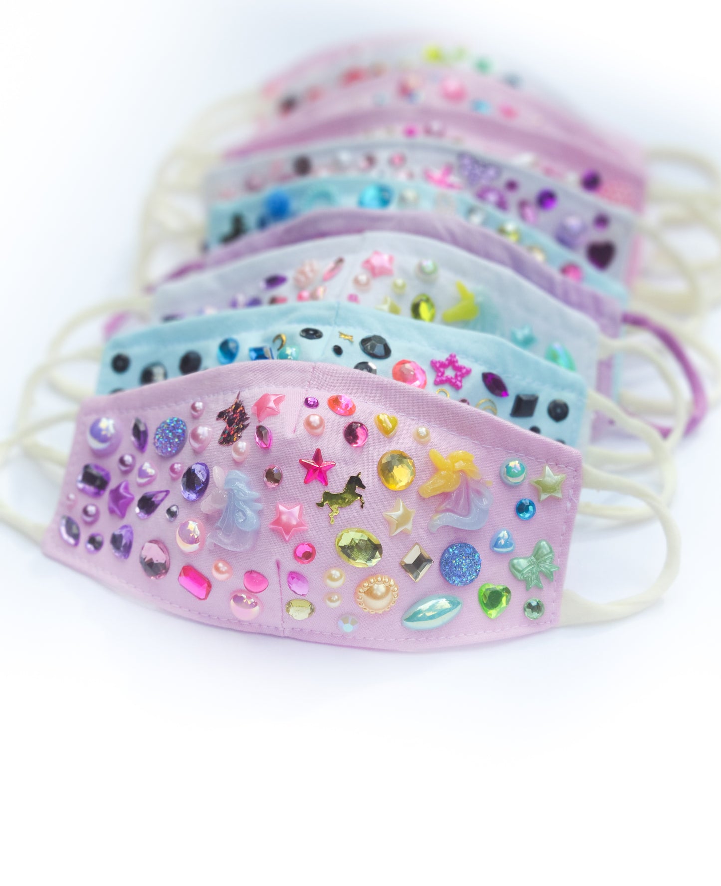 Toddler Purple Unicorn Twinkle Mask
