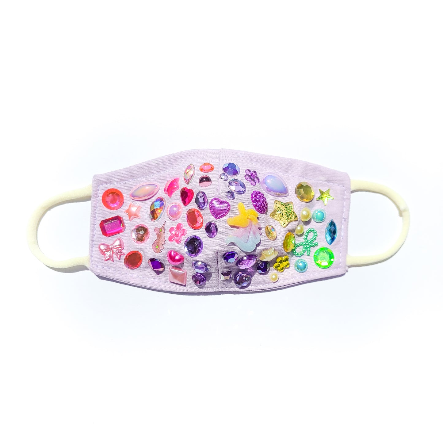 Toddler Purple Unicorn Twinkle Mask