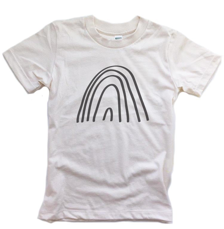 Whimsical Rainbow tee