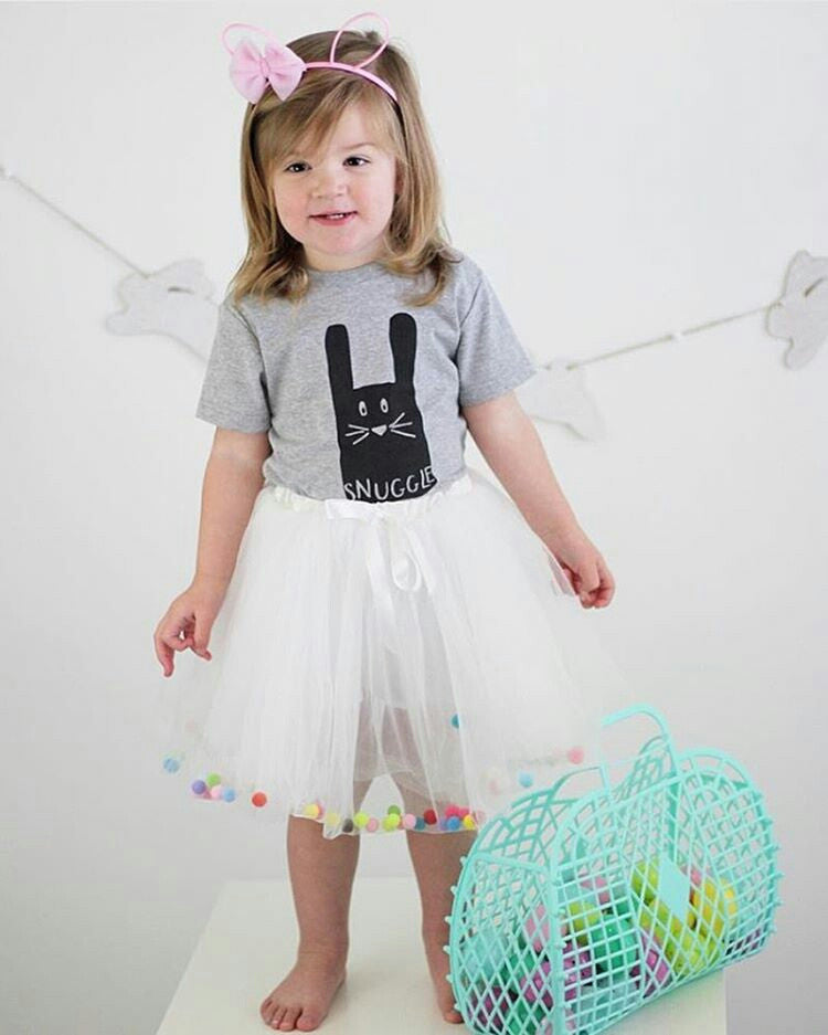 Snuggle Bunny Illustrated Kids tee shirt