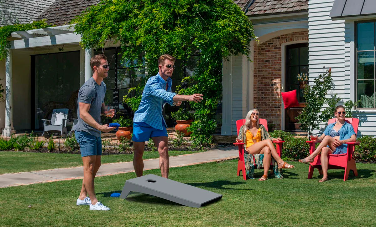 LUXE OUTDOOR ALL-WEATHER CORNHOLE