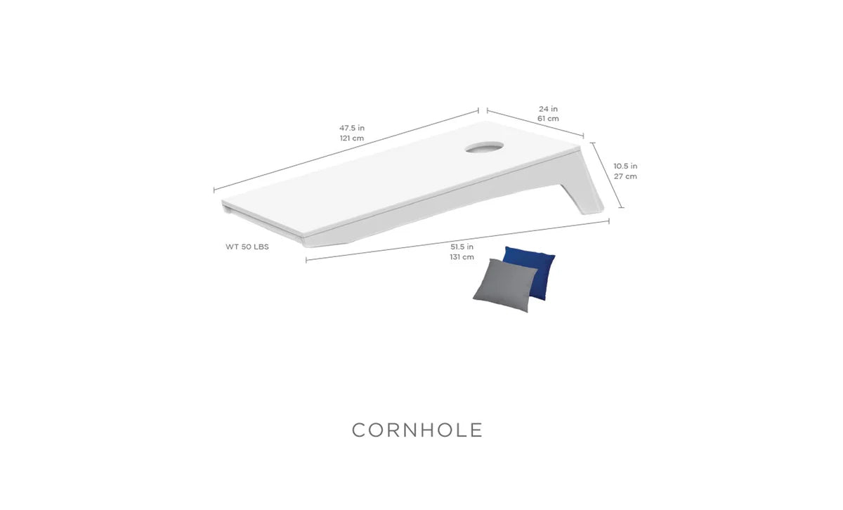 LUXE OUTDOOR ALL-WEATHER CORNHOLE