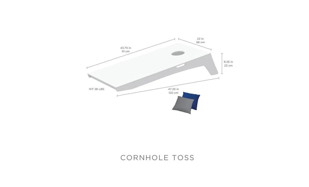 LUXE OUTDOOR ALL-WEATHER CORNHOLE